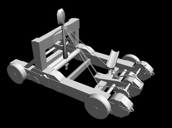 3ds max catapult - Catapult by Sjors boomschors